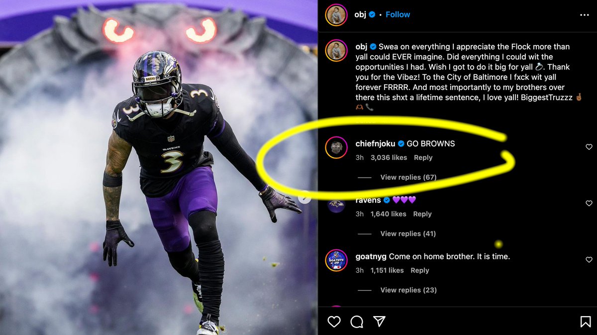 Chief Njoku is just soaring up the Cleveland #Browns Mount Rushmore Rankings List these days. This dawg just don't quit, offseason or not. NO DAYS OFF! 😂 Give him the lifetime contract now!
#DawgPound <a href="/David_Njoku80/">Chief David Njoku</a>