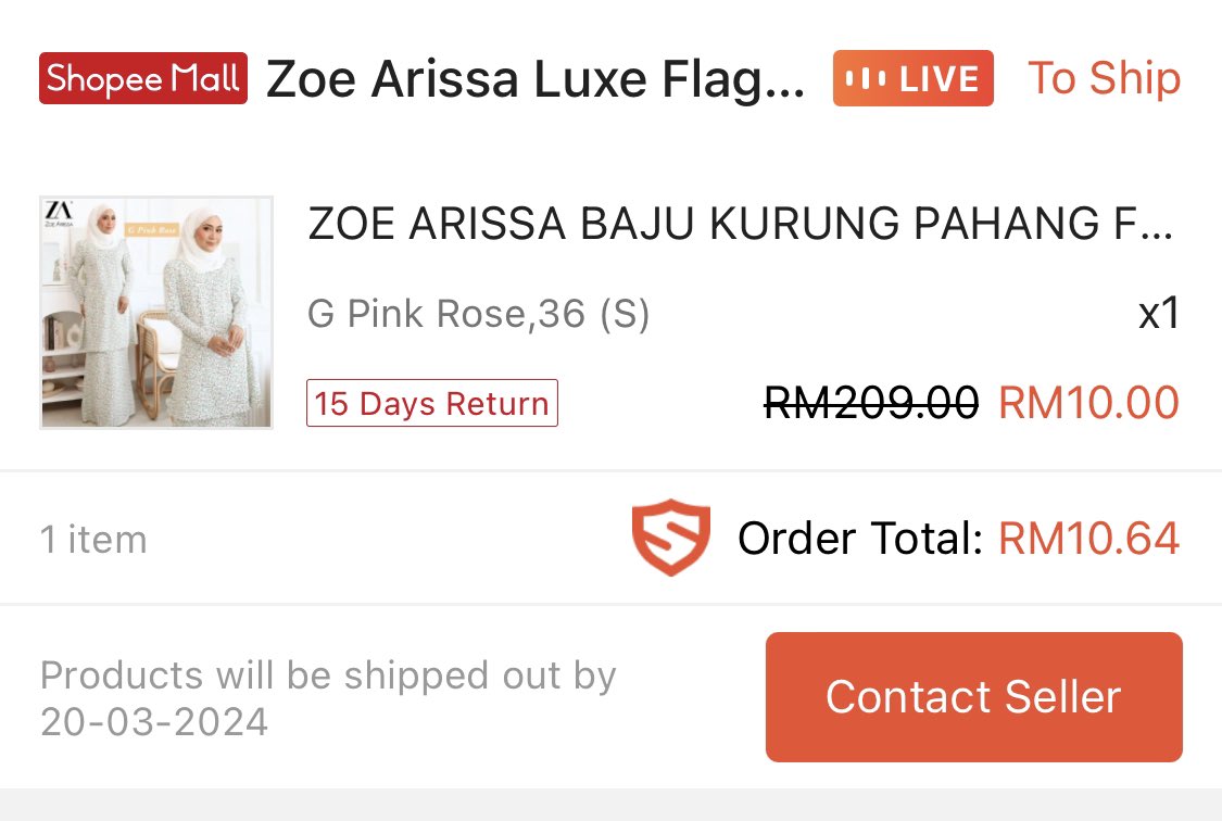 skybaedazzle's tweet image. Done beli baju raya ketiga RM10 je😍🫶🏻