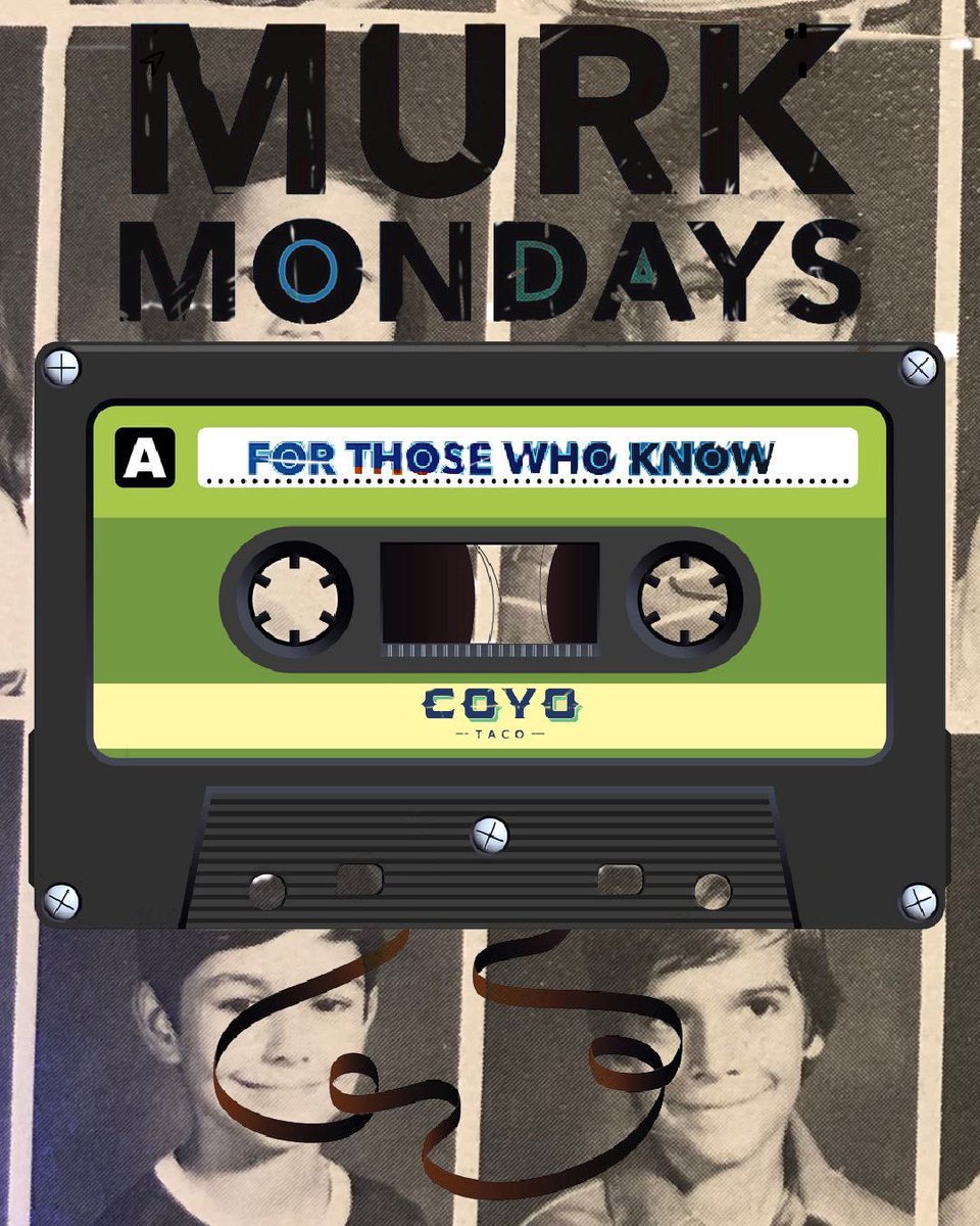 djoscarg305's tweet photo. 🌮 

f o r  t h o s e  w h o  k n o w
The Monday Ritual @ Coyo Taco

Music by the MURK crew

Wynwood   
9pm - 3am

@coyotacowynwood https://t.co/kbsDiMCeHb