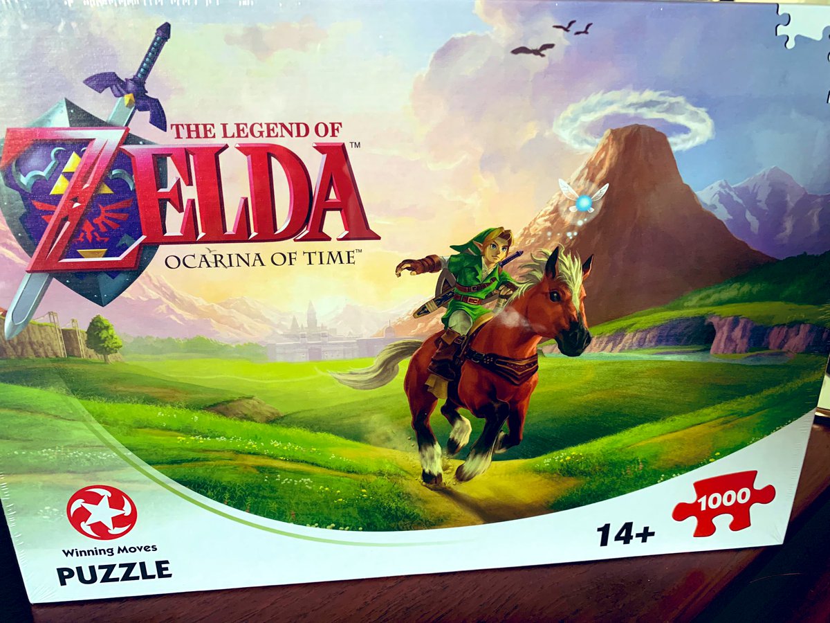 Nostalgia bang of a puzzle in The Legend of Zelda Ocarina of Time 1000 pieces!