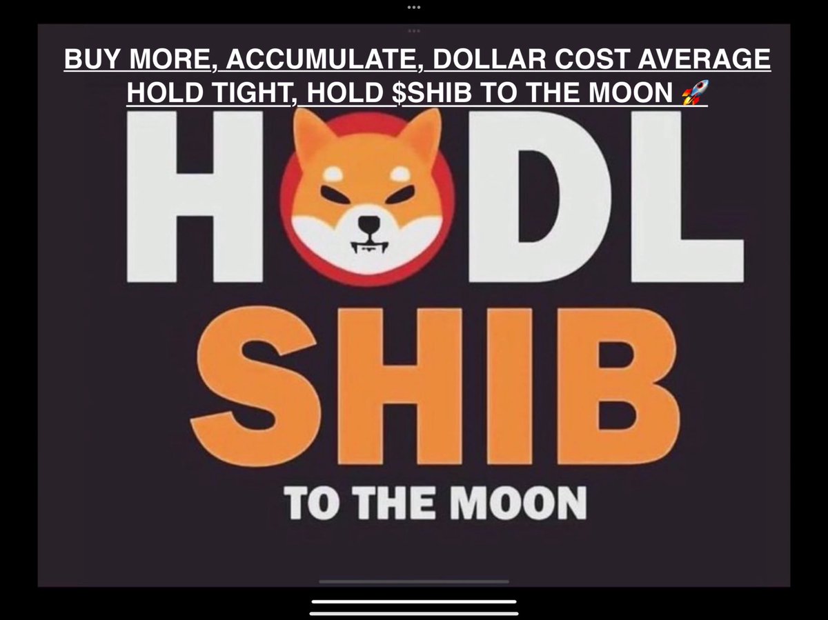 BezosCrypto's tweet photo. $SHIB

#Altseason will Start in May 2024 (after Bitcoin Halving).

THAT’S WHY INSTITUTIONS LIKE COINBASE, BINANCE, ROBINHOOD, CRYPTO COM, &amp; WHALES ARE ACCUMULATING TRILLIONS OF #ShibaInu

#SHIBARMY ARE UR BAGS READY?

$BKKT $AMC
#BTC #ETH #BNB  #HOGE #DOGE #SAITAMA @thebabyfloki https://t.co/fLL7d8pMv8