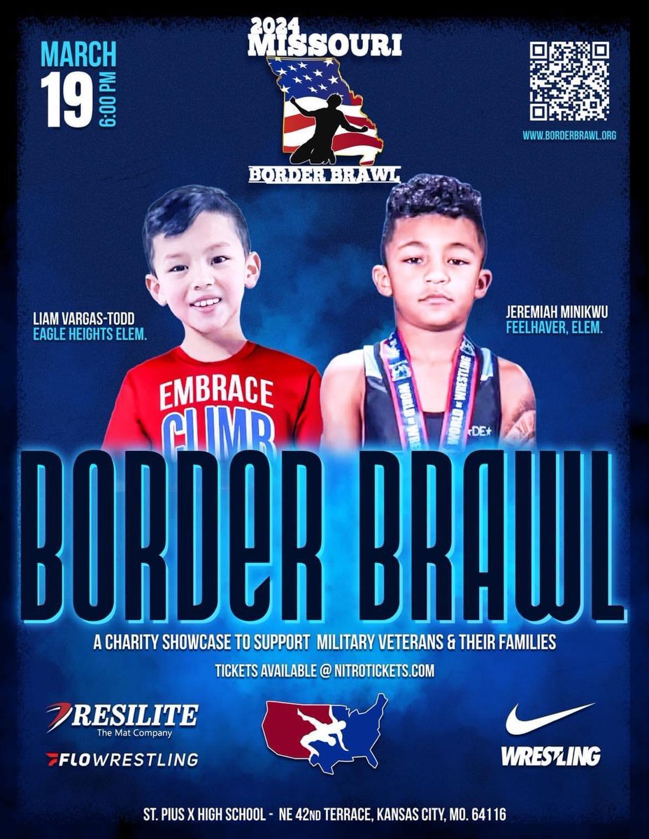 Jeremiah has been invited to scrap in a Border Brawl!! He will face Missouri’s State Champ!! His hard work is catching others eyes!! Could be more proud of him and watching write his own story!! #SendMe #RageCageMentality