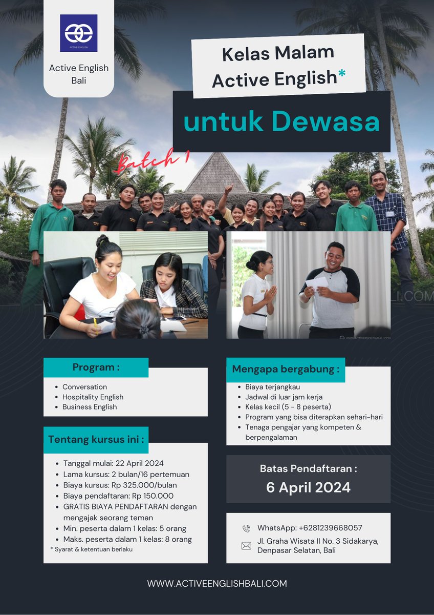 IG activeenglishbali tweet media