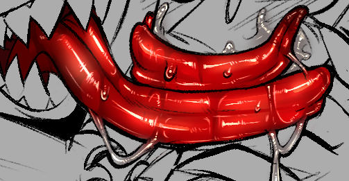 Smoky_payt0n's tweet photo. Since I will never finish this drawing, here's a tongue coloring appreciation ;) https://t.co/Aj2rBhRINq
