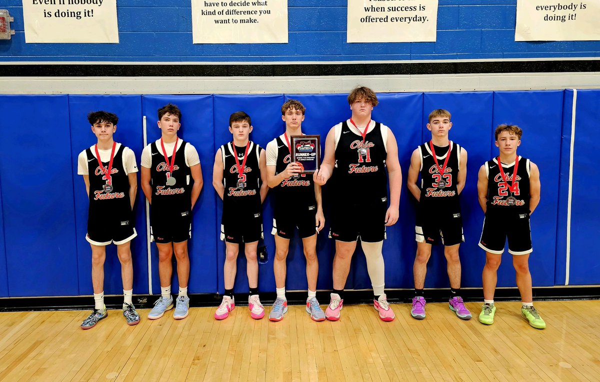 OhioFutureBoys's tweet photo. Congratulations to Schafer 2028 finishing 2nd at The Zanesville Basketball Classic @OhioFuture https://t.co/dh79kX8gZd