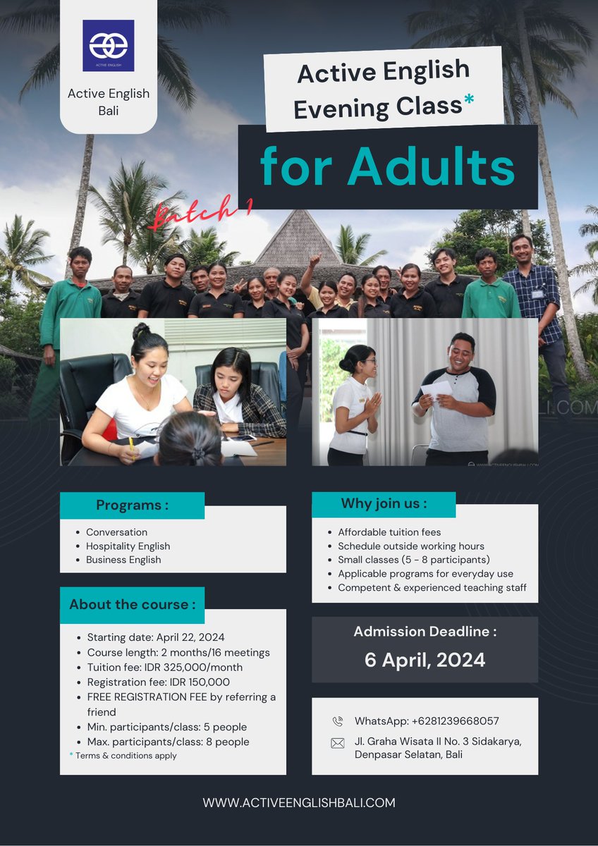 IG activeenglishbali tweet media