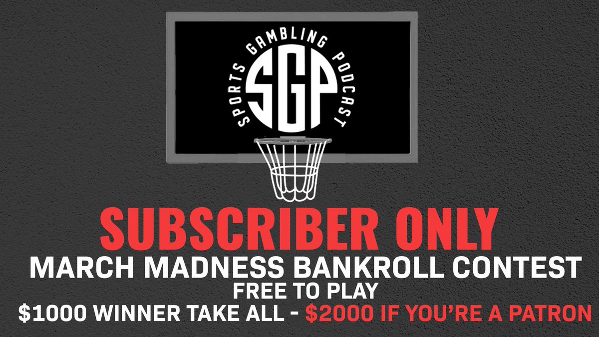 We got ANOTHER free contest. #CollegeBasketball #MarchMadness

The more shows you subscribe to the more credits you get for the contest!
buff.ly/3TD3z1g