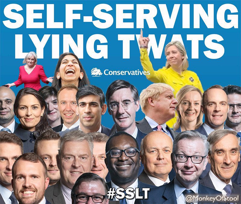 's tweet image. So far, I’ve heard rumours of takeover bids by #Mordaunt, #BadEnoch &amp;amp; #Shapps

Anyone else fancy a go?

It’s like the Night of the Long Knives 
Or in #Sunak’s case, the Night of the Plastic cutlery😂 

#ToriesOut620 #GeneralElectionNow
