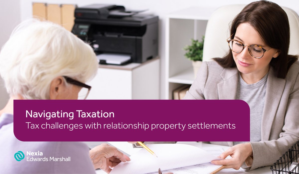 Sometimes, life happens where things don’t work out. Relationship breakdowns are never easy, and the last thing anyone wants is to find out that their property settlement comes with an unexpected tax liability.

Read more here: nexiaem.com.au/news/tax-chall…