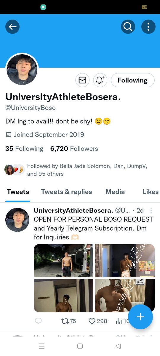 Sandra0047's tweet photo. For awareness. Dont make a transaction sa acc nato. Scammer po sya after you will get pay di ka nya rereplyan and then block you the following day. Please spead
UniversityAthleteBosera
Dami na nyang na scam https://t.co/GlU9V1B5V9
