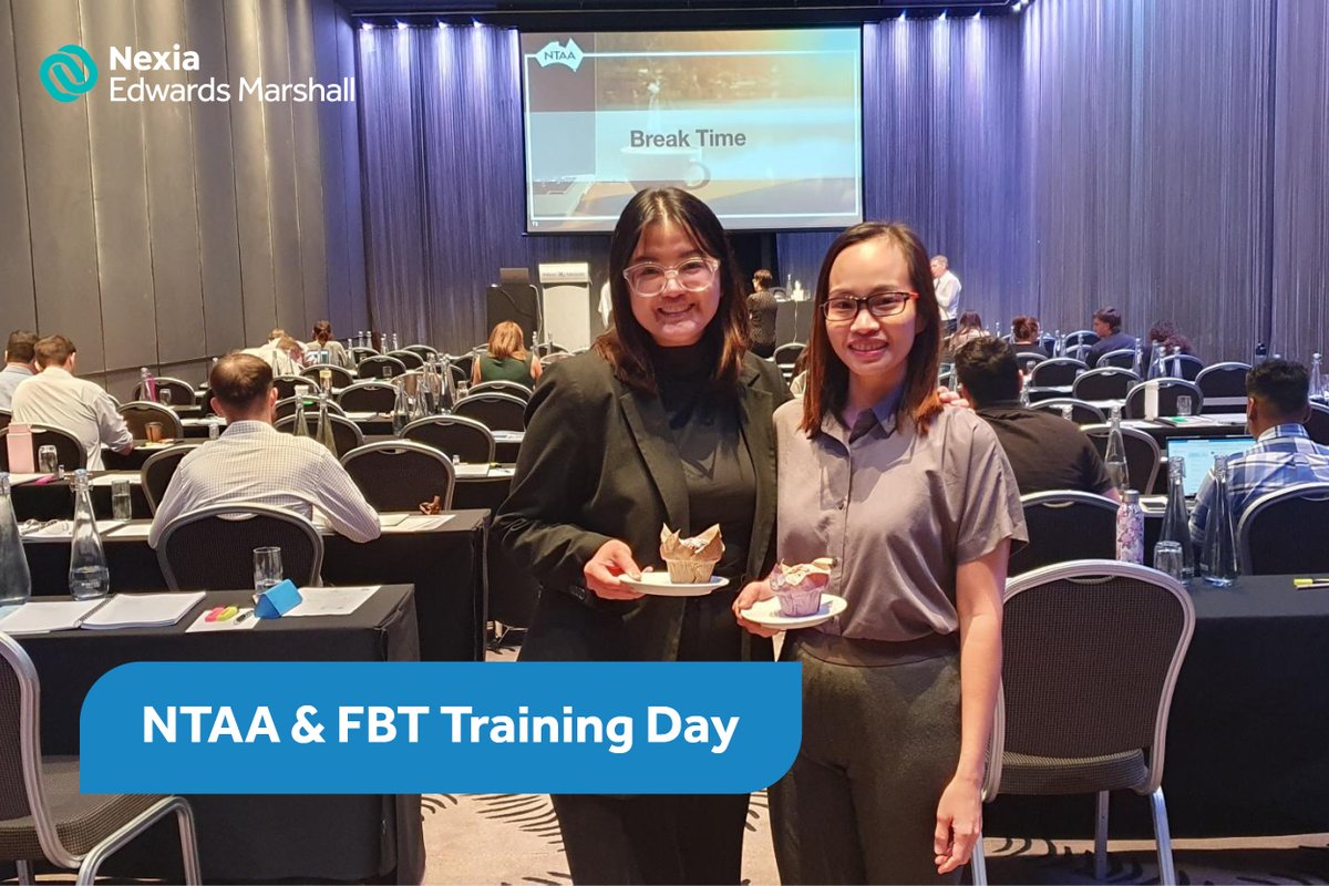 Tahlia Lee and Anna Tran from our Business Consulting Services division attended their annual <a href="/NTAA_Australia/">The NTAA</a>'s  NTAA Fringe Benefits Tax Training Day!