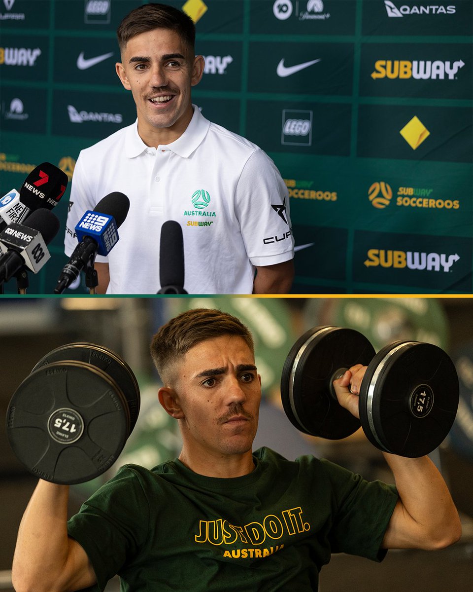 Presenting Josh Nisbet: Socceroo! 🇦🇺🙌

The Mariners maestro checked into his first national team camp today and hasn’t wasted any time getting to work 😤

📸: Subway Socceroos // Football Australia