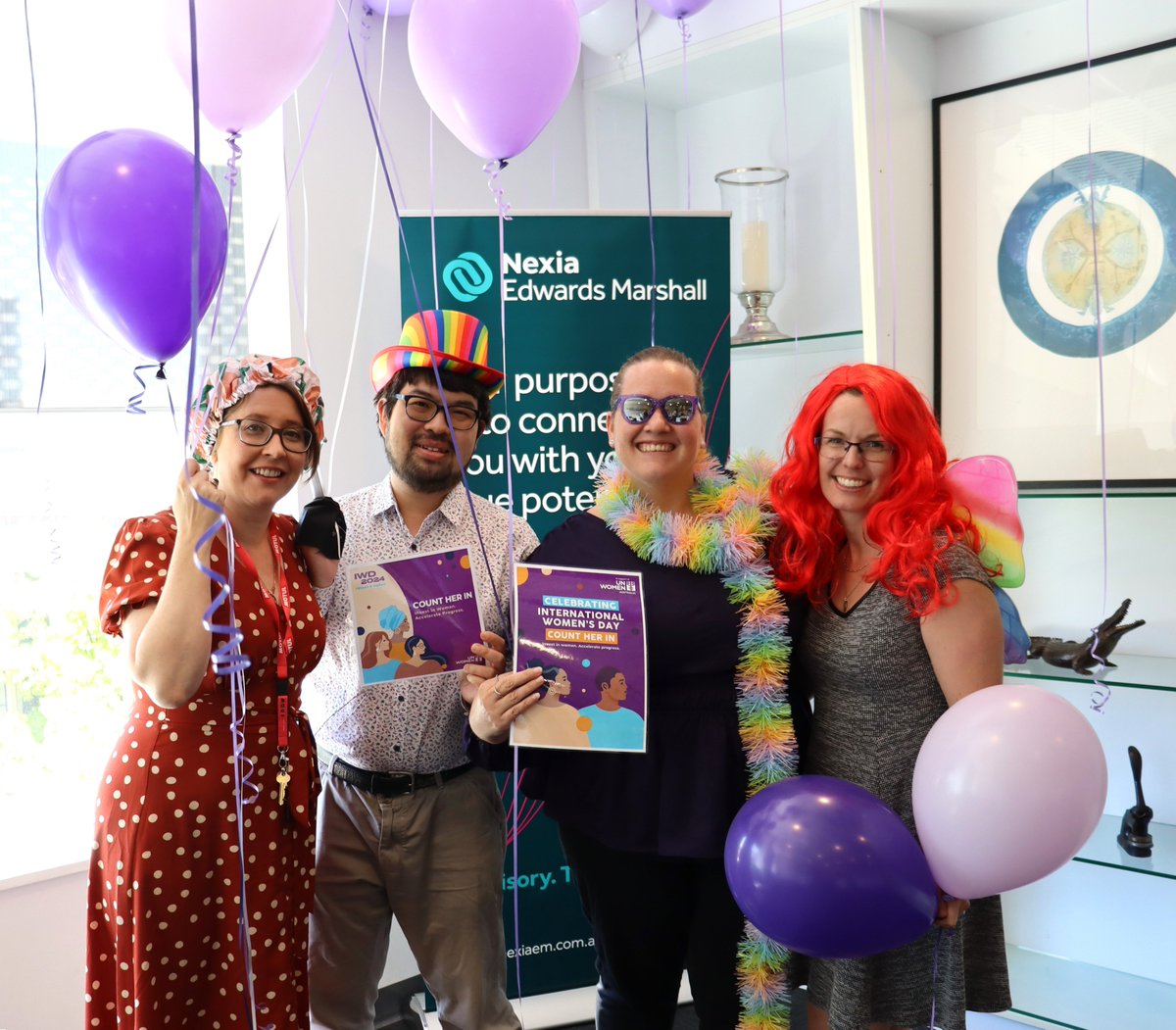 This year our office celebrated International Women's Day with a delicious lunch, fun competitions and a mini photo booth!

A big thank you to Jenni Osborn for her presentation.

#iwd2024 #countherin #internationalwomensday2024