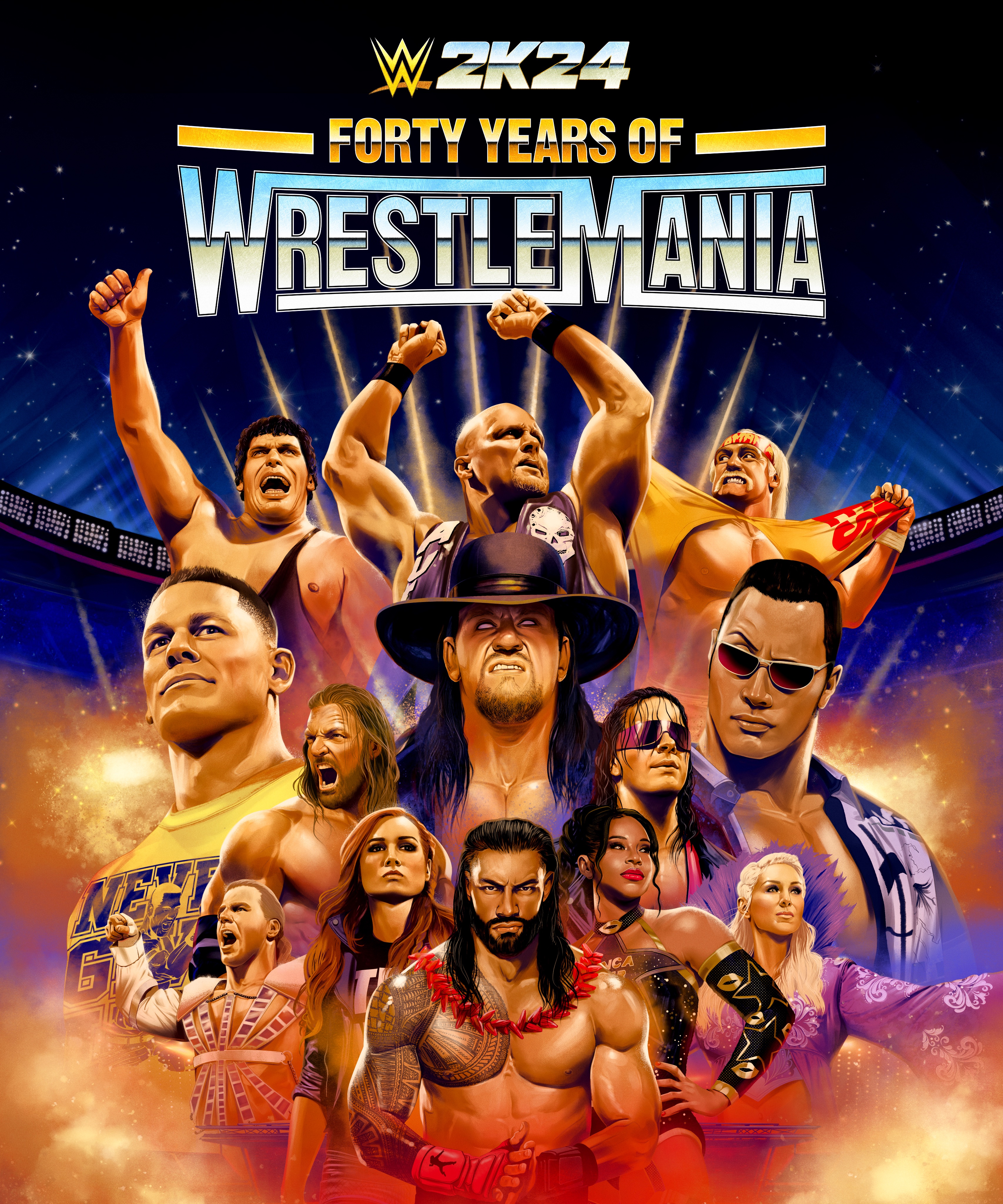 WWE2K24 WWEgames X