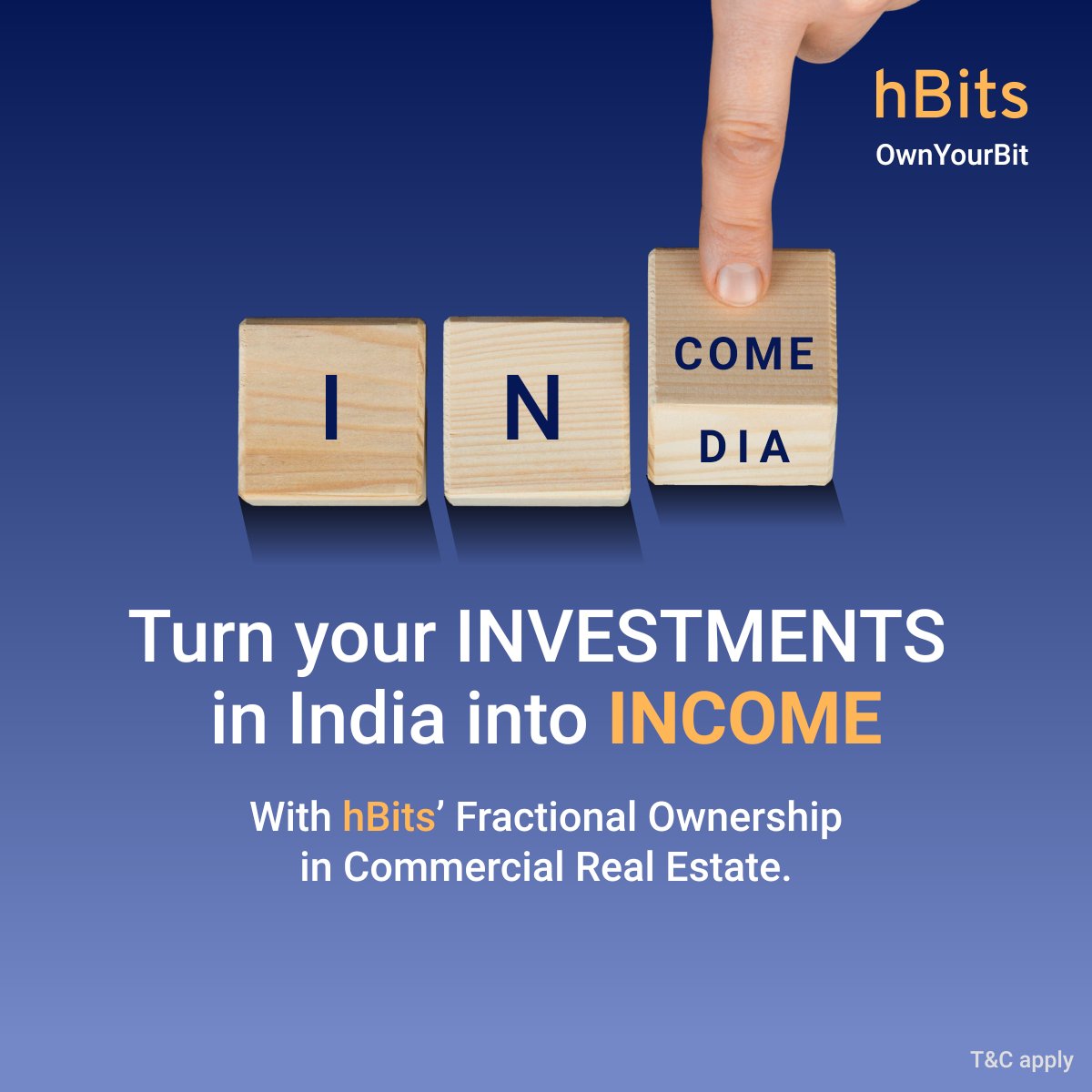 Discover the power of Fractional Ownership in India for consistent returns. Invest in high-value properties, mitigate risk, and enjoy monthly gains effortlessly. Start maximizing your returns today! #hBits #ownyourbit #RealEstateInvestment #FractionalOwnership #Investment