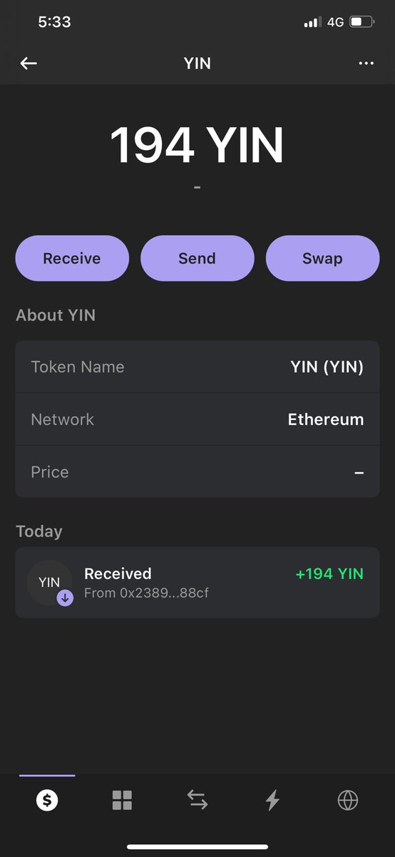 Got me some $YIN Without having to pay gas love the new gasless setup!

<a href="/YinDAO_Finance/">YIN DAO ☯️</a> u got your community covered in so many ways

Instructions on how to buy $YIN without having to pay the gas ⛽️ below in comments 👇🏼