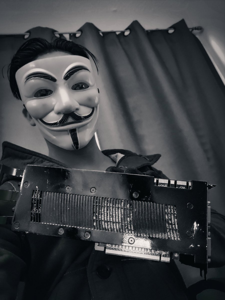 Lusin333's tweet image. I, @Lusin333, have a Dell NVIDIA GeForce GTX 280 GPU (0X103G).

I will put this GPU in my crypto mining rig so I can mine more Bitcoin or some other cryptocurrency.

Thanks to @Dell for giving this graphics card to me FOR FREE.

#Dell #Dellcomputer #DellComputers #nvidia #tech #b