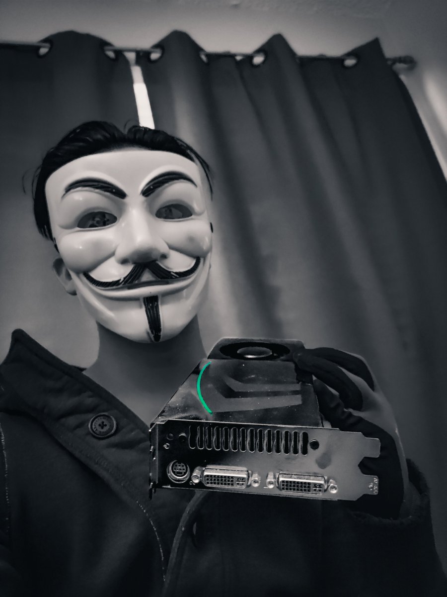 Lusin333's tweet image. I, @Lusin333, have a Dell NVIDIA GeForce GTX 280 GPU (0X103G).

I will put this GPU in my crypto mining rig so I can mine more Bitcoin or some other cryptocurrency.

Thanks to @Dell for giving this graphics card to me FOR FREE.

#Dell #Dellcomputer #DellComputers #nvidia #tech #b