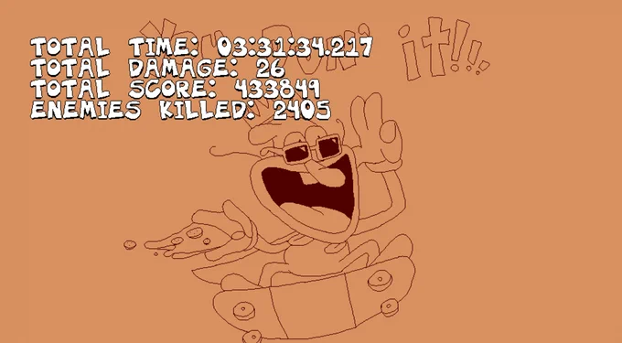 Did it for Noise too, its a tradition to do these runs at this point, also on my second attempt YEAAA 