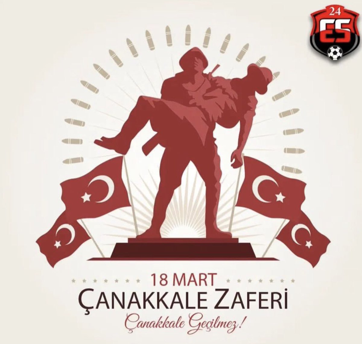 Bastığın yerleri “toprak” diyerek geçme, tanı, Düşün altındaki binlerce kefensiz yatanı. Ruhunuz şad mekanınız cennet olsun. #18MartÇanakkaleZaferi