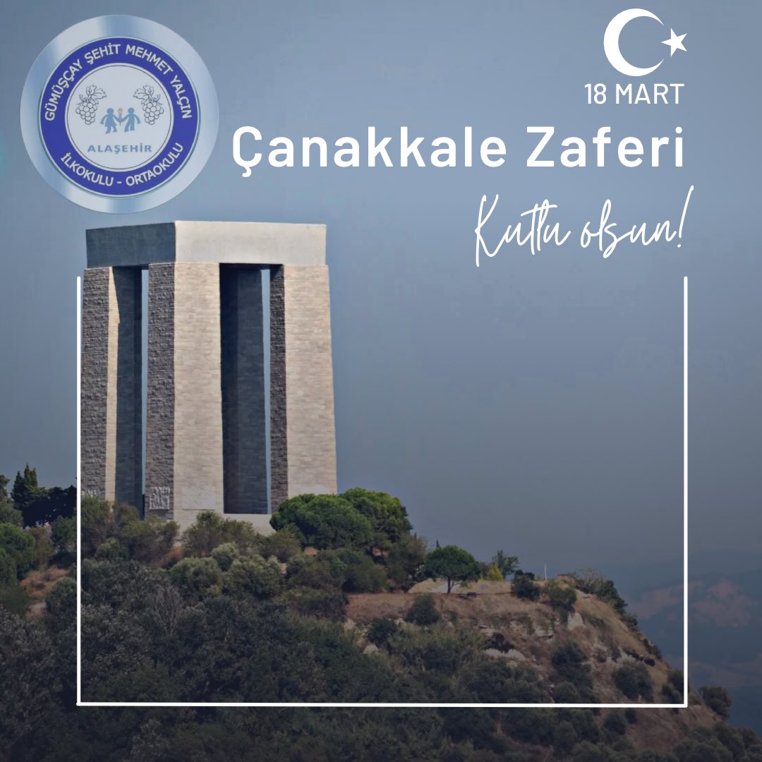 gumuscay45's tweet photo. 🇹🇷 Çanakkale Zaferi’nin 109. yıl dönümünü büyük bir onurla kutluyoruz. 18 Mart Şehitleri Anma Günü dolayısıyla başta Gazi Mustafa Kemal Atatürk ve Çanakkale'de yaşamını yitirmiş kahramanlarımız olmak üzere tüm aziz şehitlerimizi rahmet ve saygıyla anıyoruz.@il_mem_45 @gunes4545 https://t.co/QE9Xe9jB6A
