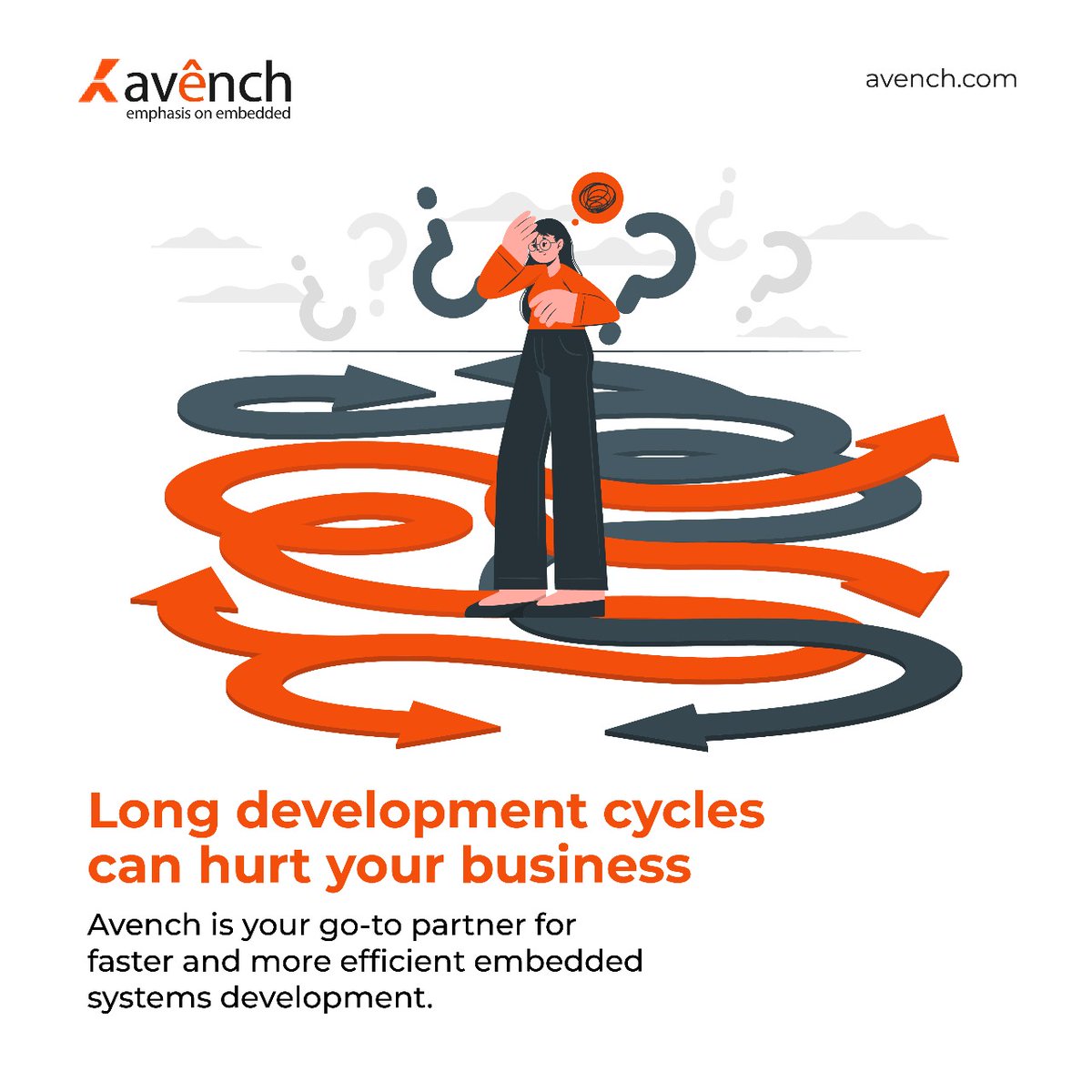 Achieve your embedded system goals efficiently with Avench! Experienced engineers & streamlined processes for faster, cost-effective development. Call for a free consultation! avench.com #avenchsystem #embeddedsystem #IOTsystem #microcontrollers #embeddedsoftware