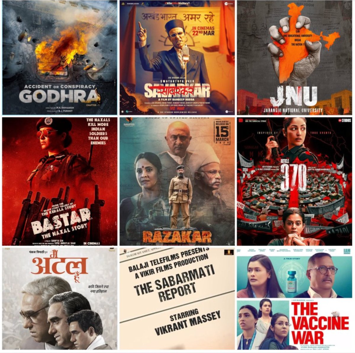prakashraaj's tweet photo. Propaganda films .. Can we call these #ElectoralBond series #justasking #ElectoralBondScam https://t.co/ySRNA42NH4