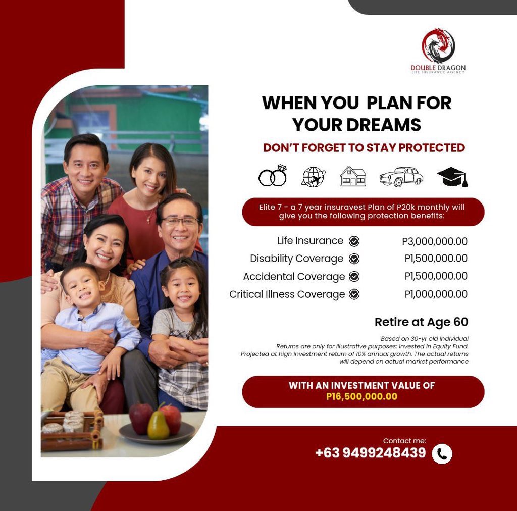 Vinmeister_07's tweet image. &apos;Dream boldly, but protect wisely. Safeguard your aspirations with the right insurance.&apos; 

DM me for customized program that suits your budget and priorities ✉️

#safetynet #getinsured