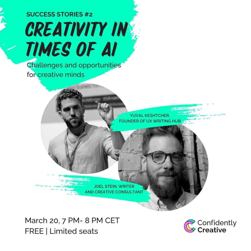 Come and hear me chatting about AI and creativity this Wednesday! lu.ma/successstories2