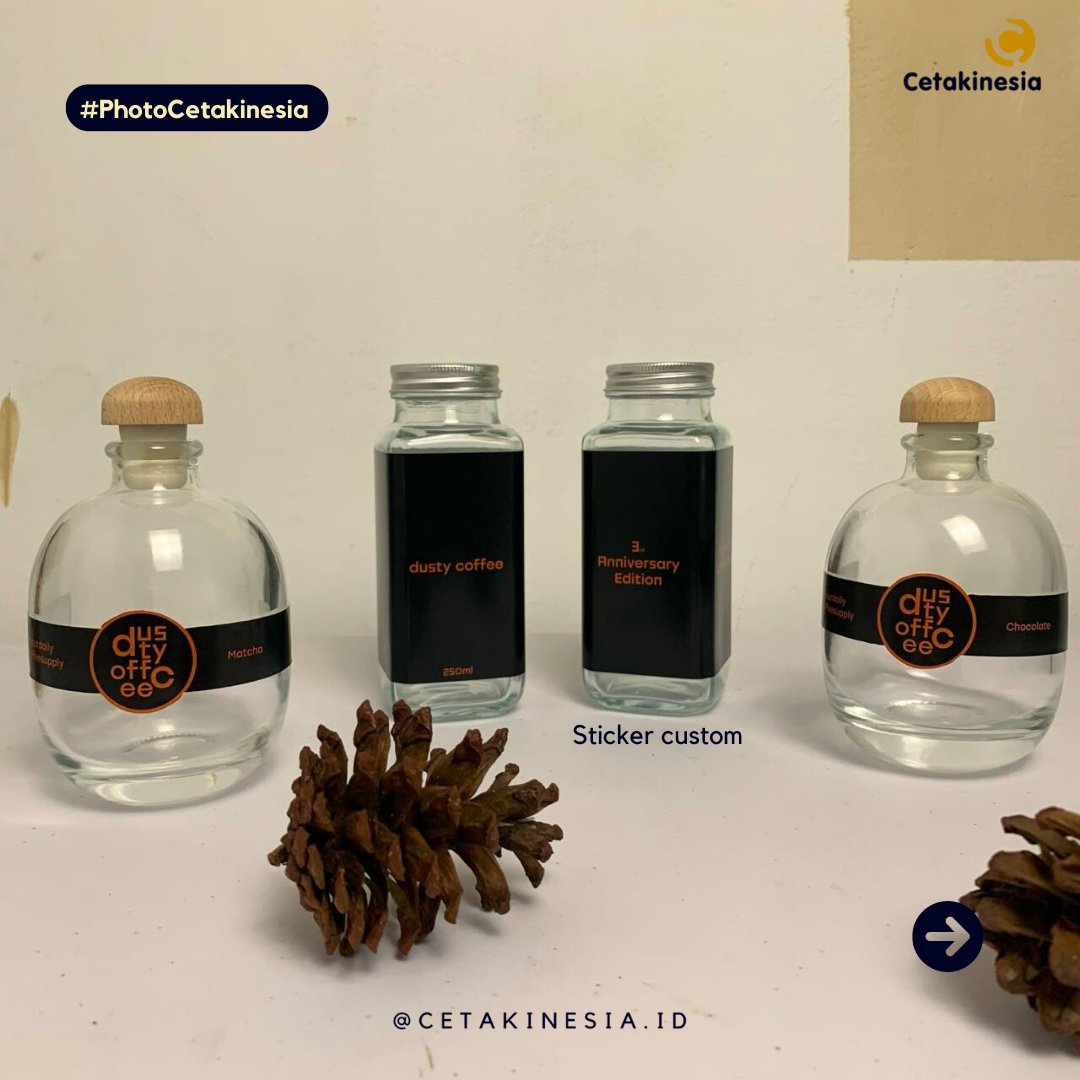 cetakinesiaid's tweet image. Desain custom sticker sesuai keinginanmu! Sticker ini adlh cara sempurna utk tambahkan sentuhan unik pd segala hal, mulai dri laptop hingga botol minum favoritmu. Pesan sekarang &amp;amp; wujudkan kreativitasmu!

klik link di bio
#StickerCustom #Cetakinesia #GiftSetEksklusif #Cetakinesia