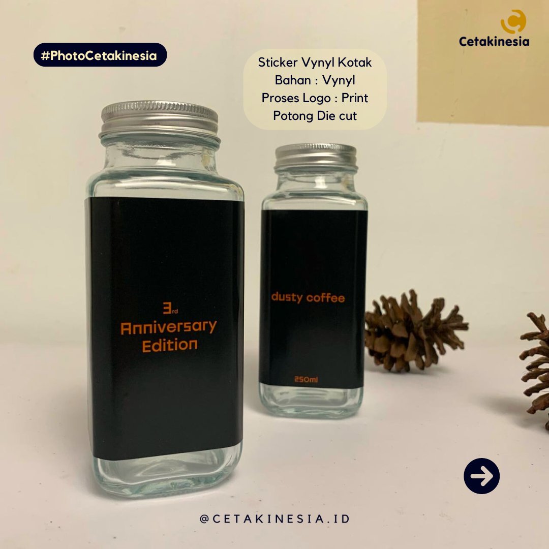 cetakinesiaid's tweet image. Desain custom sticker sesuai keinginanmu! Sticker ini adlh cara sempurna utk tambahkan sentuhan unik pd segala hal, mulai dri laptop hingga botol minum favoritmu. Pesan sekarang &amp;amp; wujudkan kreativitasmu!

klik link di bio
#StickerCustom #Cetakinesia #GiftSetEksklusif #Cetakinesia