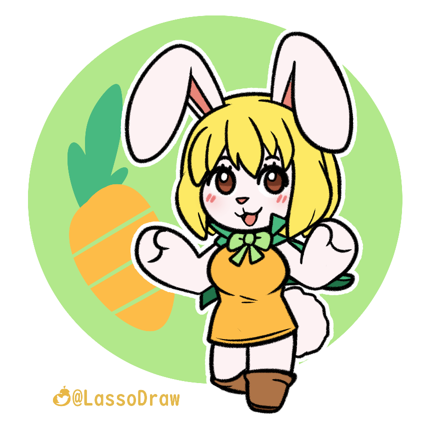 LassoDraw's tweet photo. Draw the character I like in my own style!💖
💖Carrot🐰🥕💖
💖🦊📙💖 https://t.co/Tvx8otthaZ