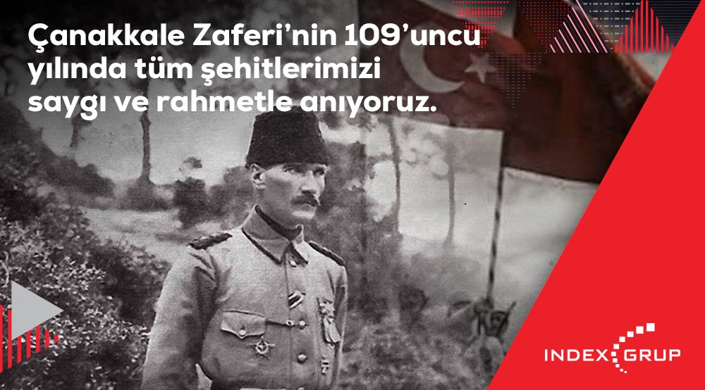 Çanakkale Zaferi’nin 109'uncu yıl dönümünü kutlarken, Ulu Önder Mustafa Kemal Atatürk başta olmak üzere, 100 yıllık Cumhuriyetimizi bizlere miras bırakan tüm kahramanlarımızı minnet ve saygıyla anıyoruz. #çanakkalezaferi #18Mart