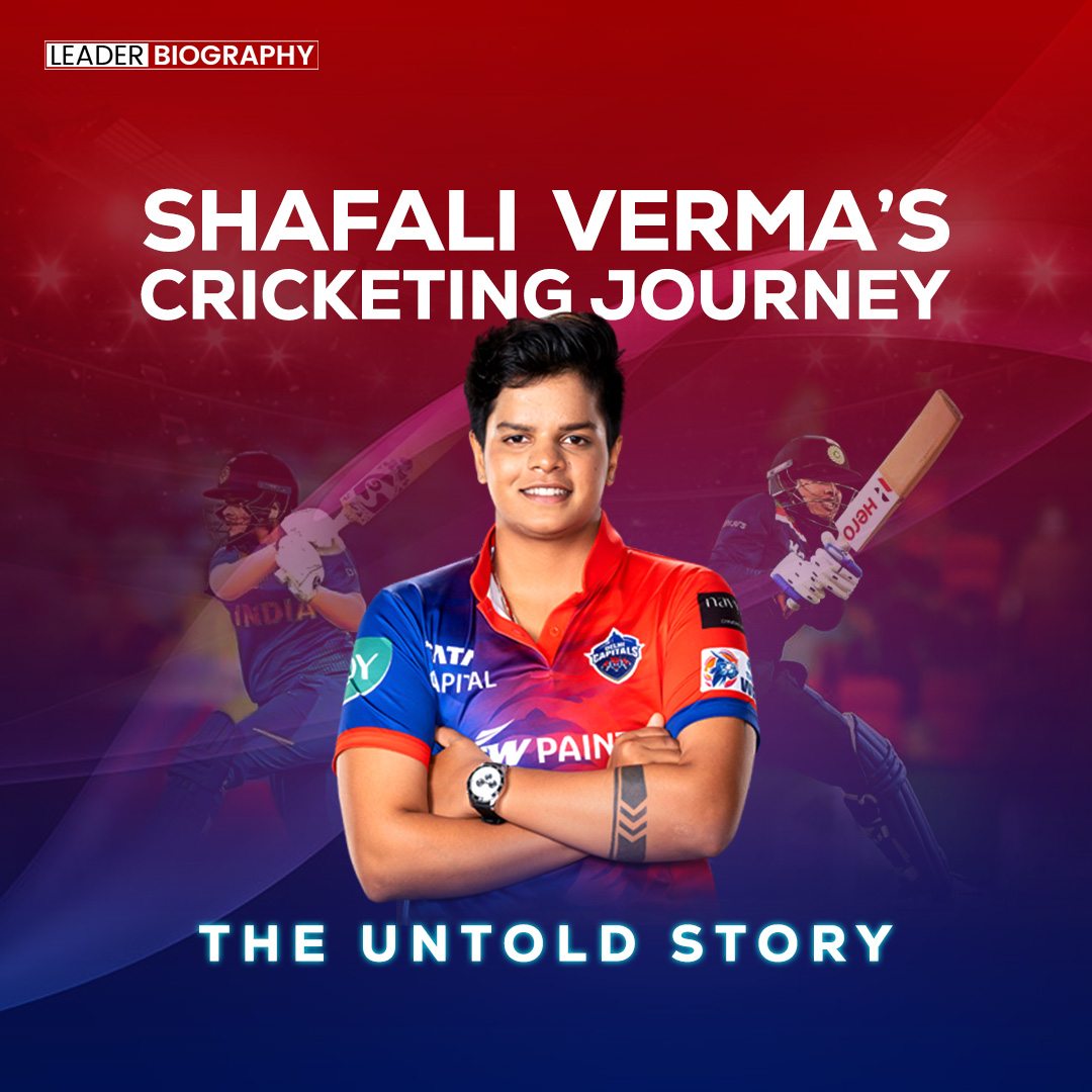 BiographyLeader's tweet photo. @TheShafaliVerma is an Indian cricketer who has earned a huge name for herself and impacted the world of women’s cricket with her aggressive batting style, quick footwork, and fearless approach on the field. 

Read more: https://t.co/VeWHYMctGY

#IndianCricketer #womencricketteam https://t.co/7f648uCOZz
