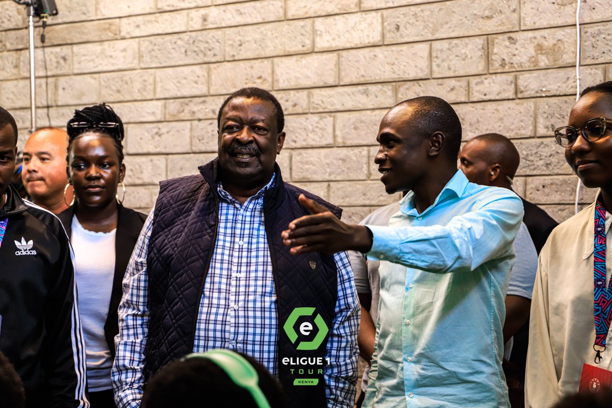 RonLusigi's tweet photo. It was an honor to have the Prime Cabinet Secretary, H.E, Dr. @MusaliaMudavadi  at our #eLigue1tour esports tournament. We deeply value the recognition and support from govt, knowing it's pivotal in advancing our sport and encouraging corporate sponsorship... https://t.co/WXoseBr8i3