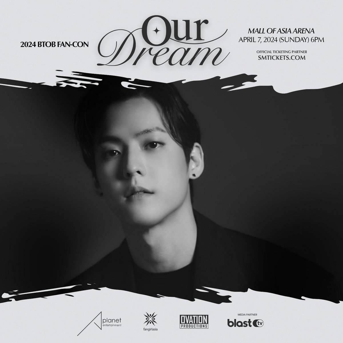 ovationprod's tweet photo. Look who’s coming back next month! 💙

Get excited to see Minhyuk at the 2024 BTOB Fan-Con Our Dream in Manila on April 7 at the Mall of Asia Arena!

Don't miss this much awaited event! Secure your tickets now at https://t.co/acTZcWs1VH

#BTOB_OurDream_Manila https://t.co/MOqUzTdAom