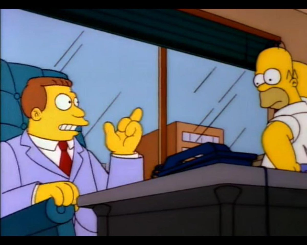 Mr. Simpson, this is the most blatant case of false advertising since my suit against the book 'Infinite Jest'.