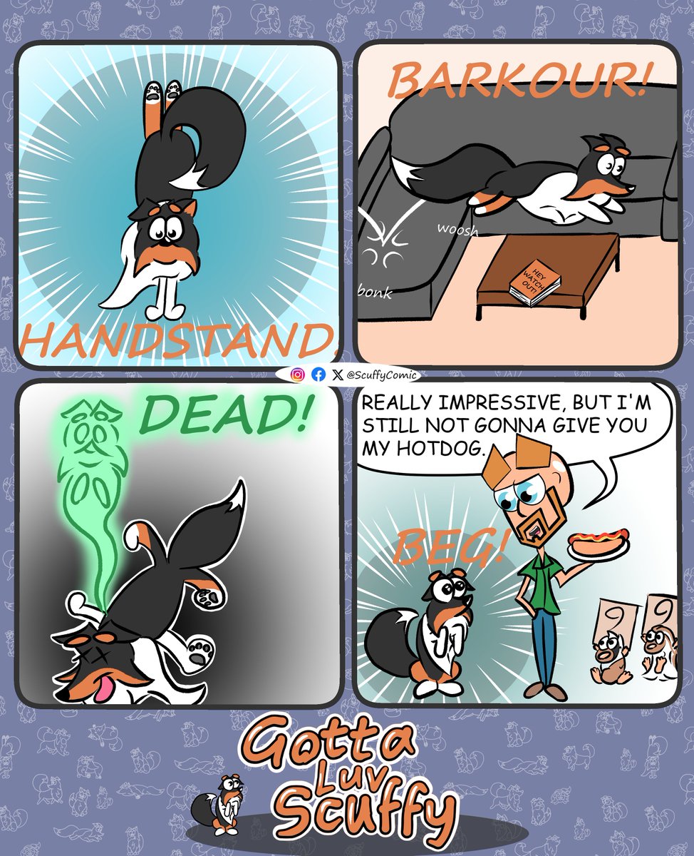 #gotta_luv_scuffy EP 11: Tricks
#scuffycomic #Comic #comics