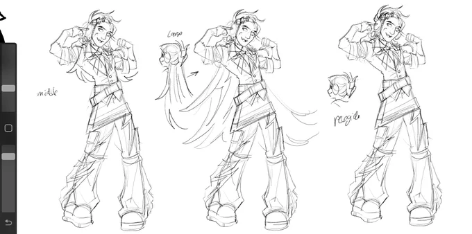 HELP I want to 3D model a Frankie for myself… I can't choose a hair style, poll below 
