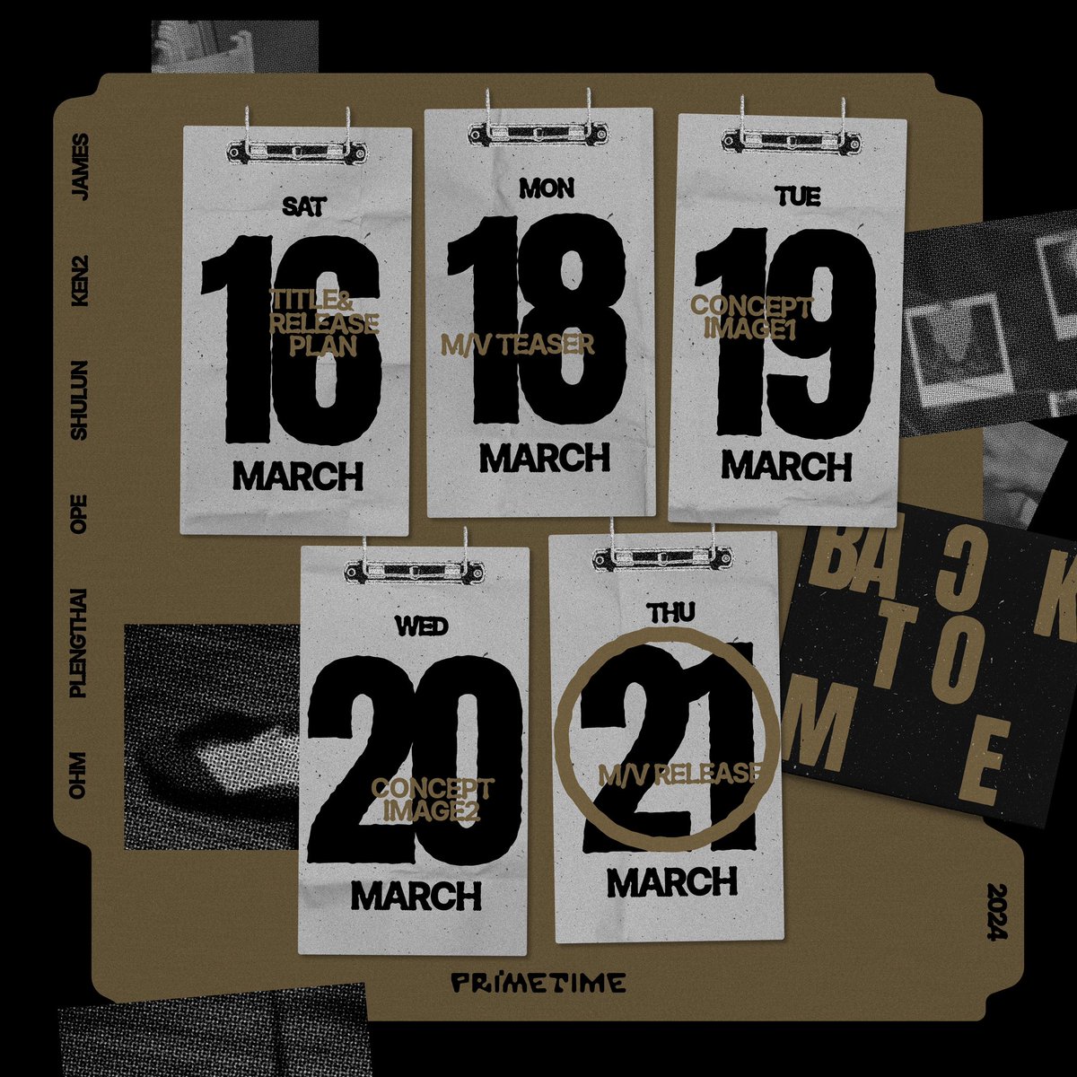tpopbr's tweet image. 📌 O Primetime (#Primetimeth) divulgou recentemente um calendário para seu novo single, 'ถ้าเขาไม่ดี (BACK TO ME)".

O mv será lançado dia 21 de Março.

#PrimeTimeBackToMe 
#PrimeTime_ถ้าเขาไม่ดี #tpop
#tpopbr