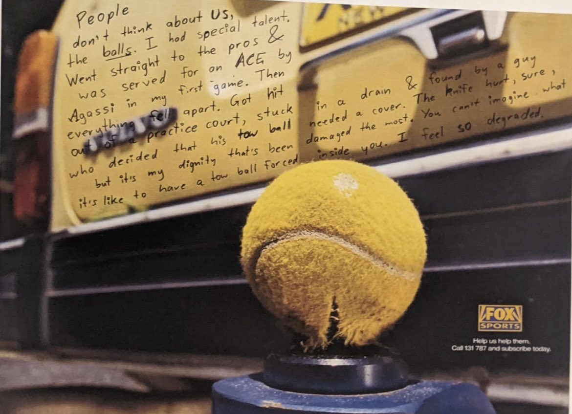 adwordising's tweet photo. Letters that speak about the life of sports from a different perspective.

#Advertising #Sports #printad #adwordising https://t.co/bcXE422TwA