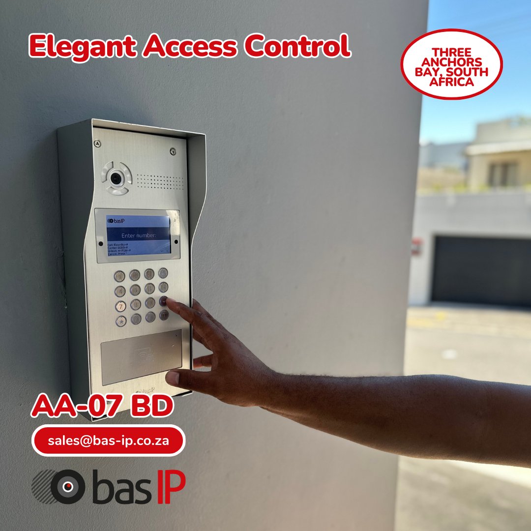 basipSAfrica's tweet image. This client in 3 Anchors Bay, South Africa called us looking for an integrated solution. They found BAS-IP best suited their requirements in terms of product and service. 

 Book your #BASIPExperience today: sales@bas-ip.co.za

#BasIP #linkapp #accessControl #southafrica