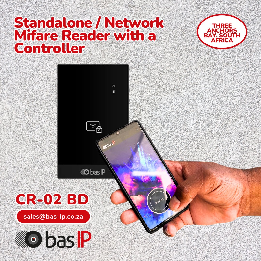 basipSAfrica's tweet image. This client in 3 Anchors Bay, South Africa called us looking for an integrated solution. They found BAS-IP best suited their requirements in terms of product and service. 

 Book your #BASIPExperience today: sales@bas-ip.co.za

#BasIP #linkapp #accessControl #southafrica