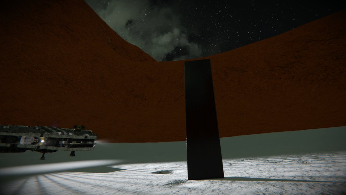 goKHui51QAadWJd's tweet image. すげぇ!!!!!!!!!モノリス発見したんだが!!!!!!!!!
#spaceengineer