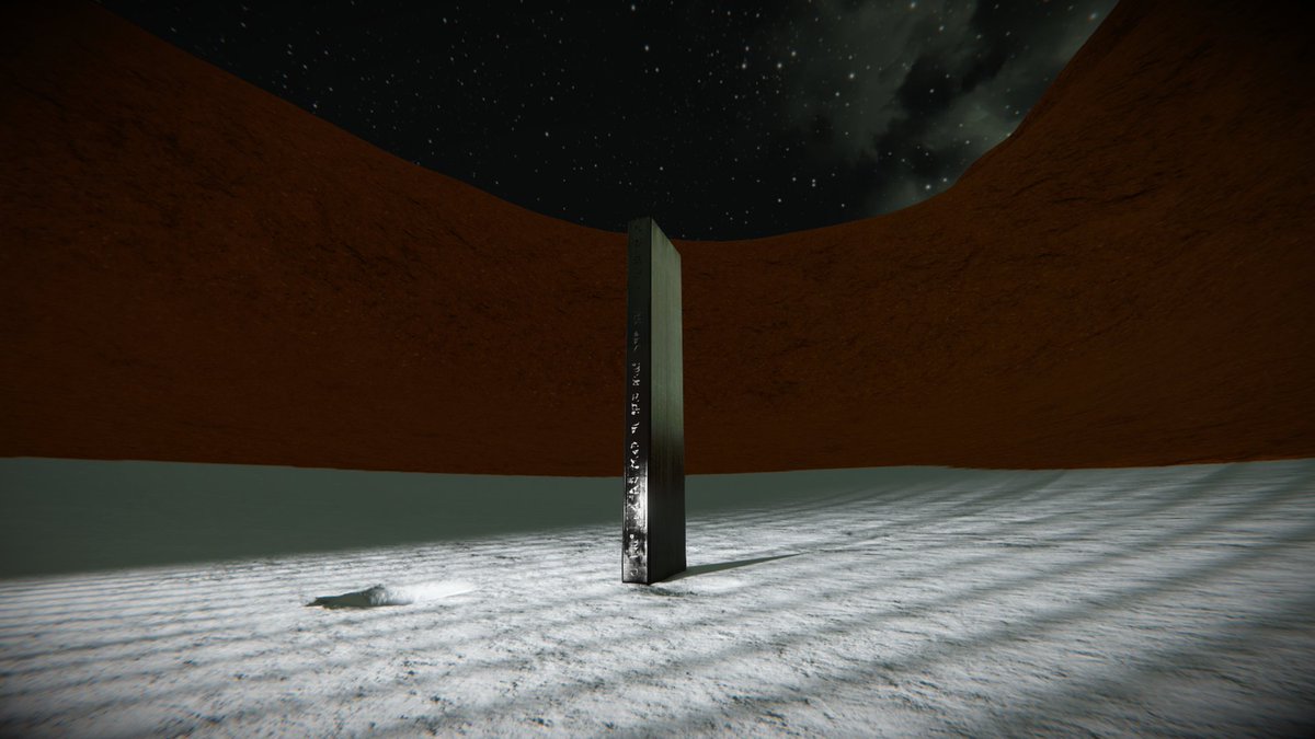goKHui51QAadWJd's tweet image. すげぇ!!!!!!!!!モノリス発見したんだが!!!!!!!!!
#spaceengineer