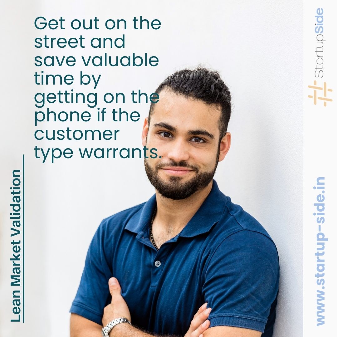 Starup_side's tweet image. Getting out on the street allows you to engage directly with your potential customers, gaining valuable insights and feedback firsthand. #CustomerValidation #StartupStrategy #FaceToFaceInteraction #PhoneCalls #EngageDirectly #FeedbackIsKey #EntrepreneurialJourney #StartupSuccess