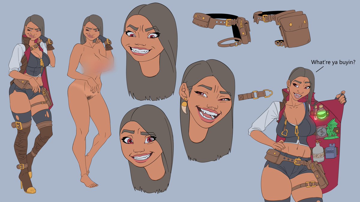 RedPixelGames2's tweet photo. Love Tree ( Game - In development)
------------------ 

Character : A Vendor (No name yet)  

More info : https://t.co/DOJ9MPNNZt https://t.co/jM745Pttuv