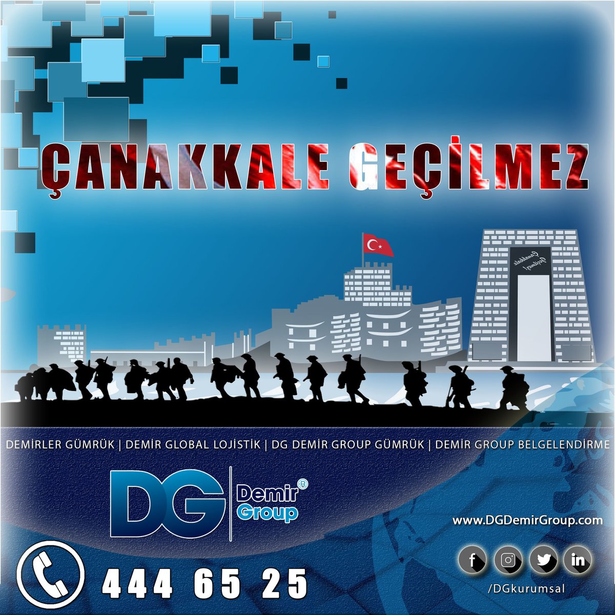 #Atam ızı ve #Çanakkale şehitlerimizi saygı ve minnetle anıyoruz.

#DemirGroup #hizmet #gümrükleme #gümrük #customs #customsbrokerage #customsbroker #lojistik #transport #antrepo #sigorta #eğitim #danışmanlık #dışticaret #foreigntrade #DemirlerGümrük #DemirGlobal #DG