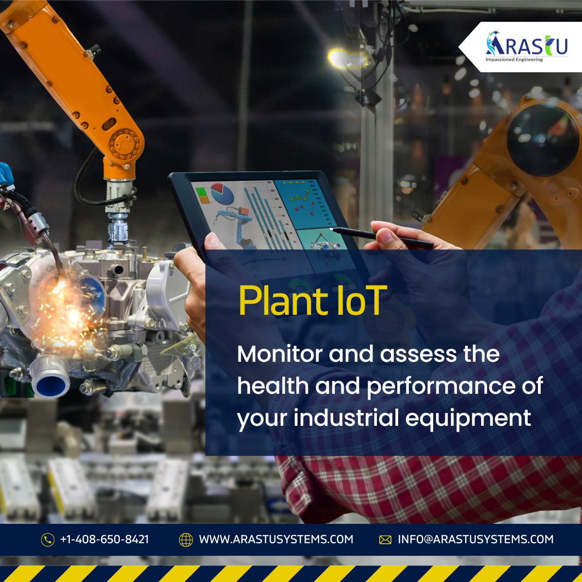 ArastuSystems's tweet photo. See everything; Optimize everything!
Arastu Systems' product 'Plant IoT' gives you real-time insights to boost your industrial equipment's health and performance.
https://t.co/og7gona7rS
#iot #plantiot https://t.co/lQuLwMSO5q