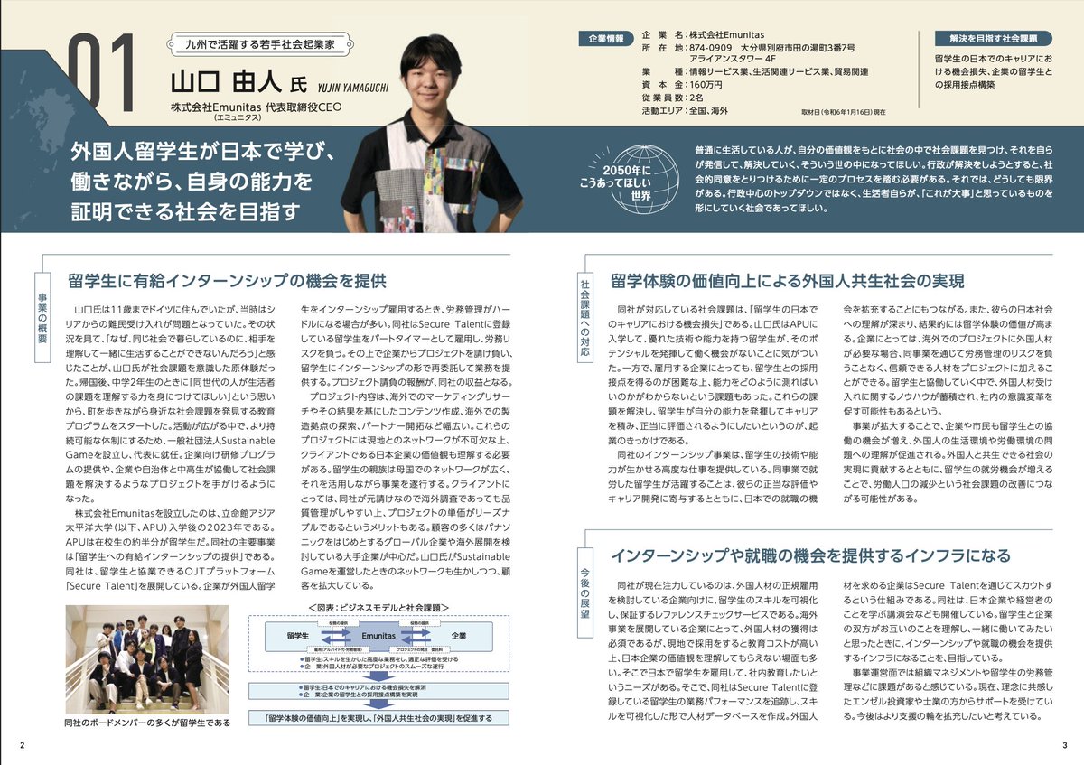 Yujin |外国籍人材HRTech代表21歳起業家 (@Yfree14) / Posts / X